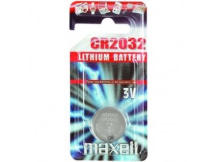MAXELL CR 2032 Maxell - CR 2032 knoflíková lithiová baterie 3V (1 ks v blisteru)