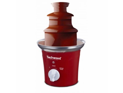 Techwood TFC-745 - fontána na čokoládu, červená