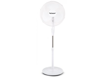 Techwood TVE-490 - stojanový ventilátor, průměr 40 cm, bílá