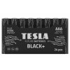 Tesla 1099137270 - BLACK+ alkalická mikrotužková baterie AAA (LR03, shrink) 24 ks