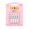 Tesla 1099137295 - TOYS+ GIRL alkalická mikrotužková baterie AAA (LR03, blister) 4 ks