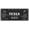 Tesla 1099137267 - BLACK+ alkalická tužková baterie AA (LR06, shrink) 24 ks